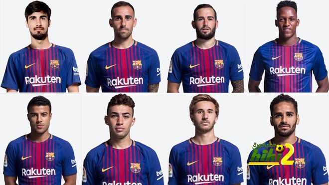 قائمة لاعبين برشلونة 2018