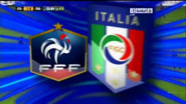 أهداف – إيطاليا x فرنسا (مبارة ودية) – 14/11/2012