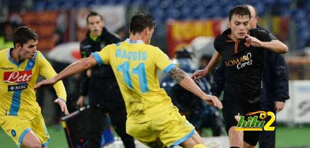روما يرحل لمقابلة نابولي في اياب كأس ايطاليا