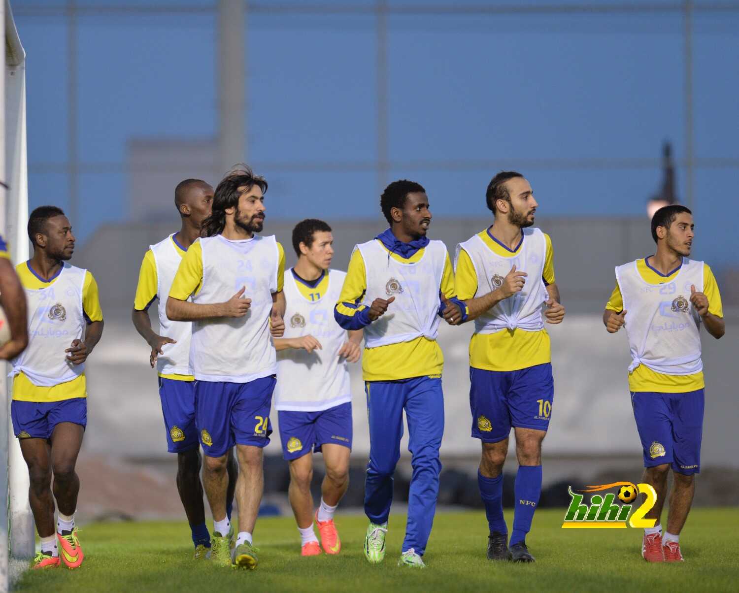 صور : النصر يواصل التدريبات اليومية