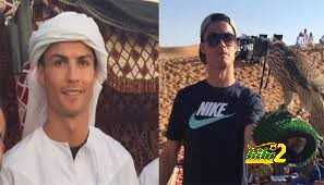 صور : كريستيانو يواصل الاستمتاع بعطلته في دبي قبل العودة إلى مدريد