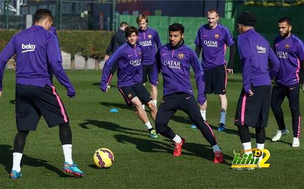 صور : برشلونة يستعد لمواجهة فياريال