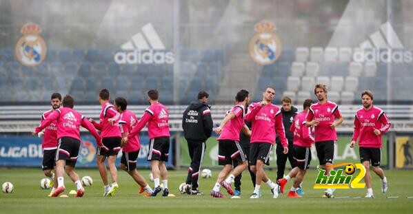 صور : ريال مدريد يستعد لمواجهة ملقا