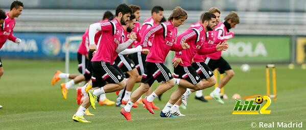 صورة : ريال مدريد يواصل استعداداته لمواجهة ملقا