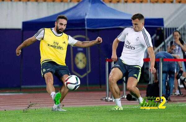 صور : تدريبات ريال مدريد استعدادا لانتر ميلان