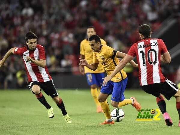 صور : هكذا ظهر برشلونة وبيلباو خلال الشوط الاول