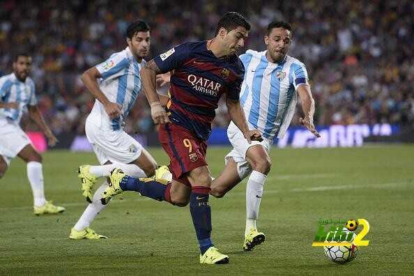 صور : برشلونة ينهي الشوط الاول متعادلا سلبيا امام ملقا