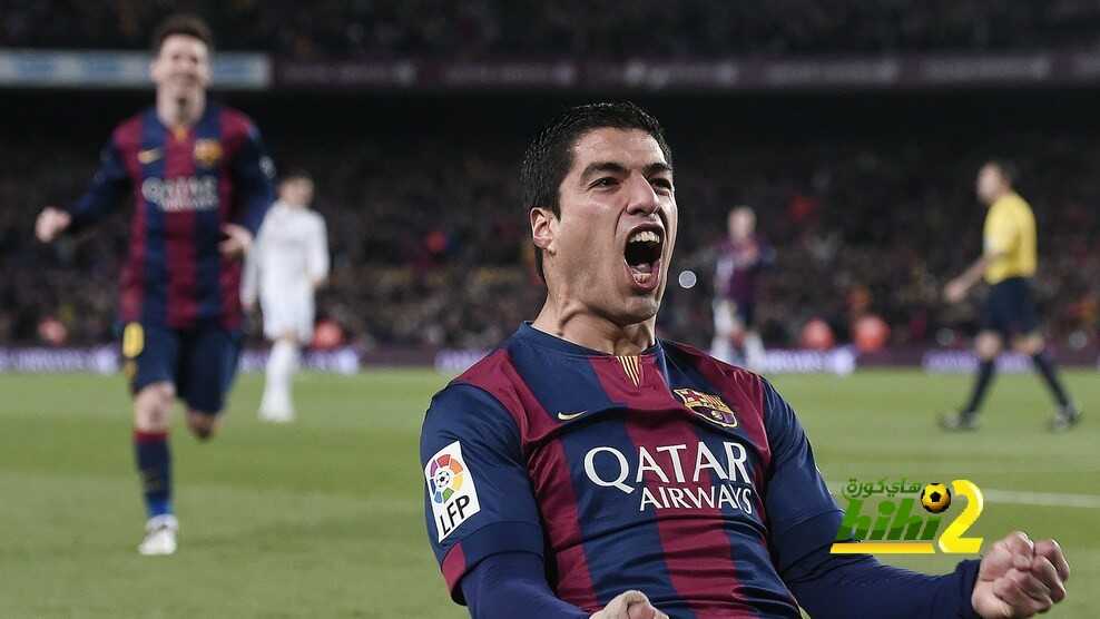 سواريز يفتتح التسجيل لبرشلونة برأسية مميزة ويصل للهدف رقم 30 في اوروبا