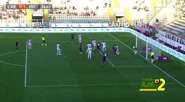 صور هدف فيورنتينا الاول امام كاربي