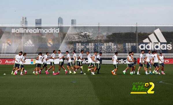 صور : ريال مدريد ييستعد لمواجهة ملقا