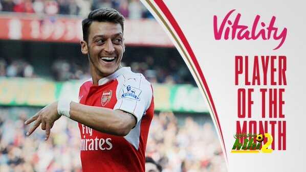 آوزيل لاعب شهر أكتوبر في الآرسنال