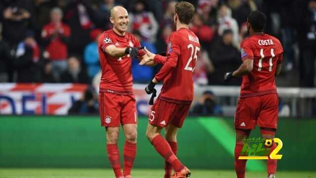 روبين لا يستطع اكمال مباراة في الأبطال