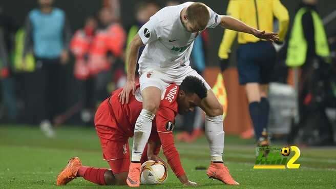 رقم إيجابي لليفربول بعد التعادل مع اوجسبورج