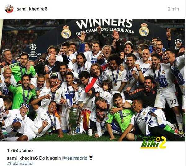 خضيرة يرسل رسالة تحفيزية لنجوم ريال مدريد