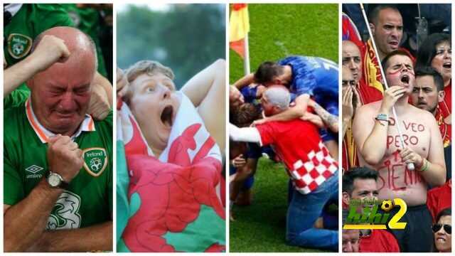 أجمل 10 صور في اليورو توضح شغف المشجعين بكرة القدم