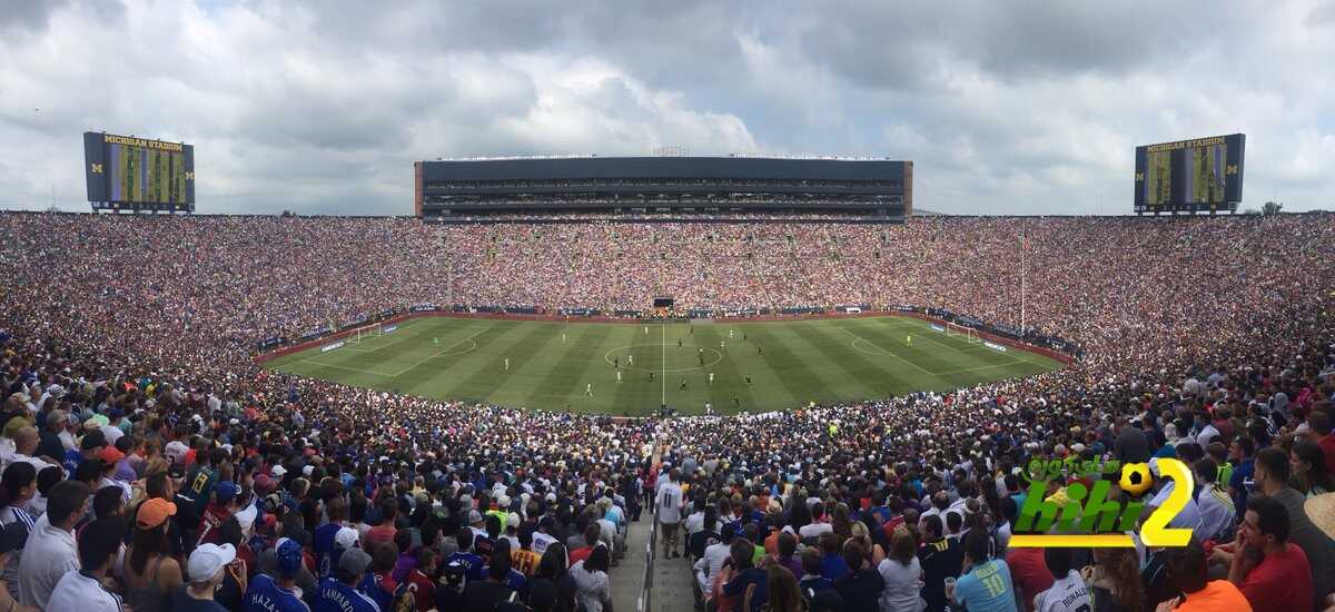 صورة : ملعب ميشيغان يؤكد عشقه لنادي ريال مدريد !