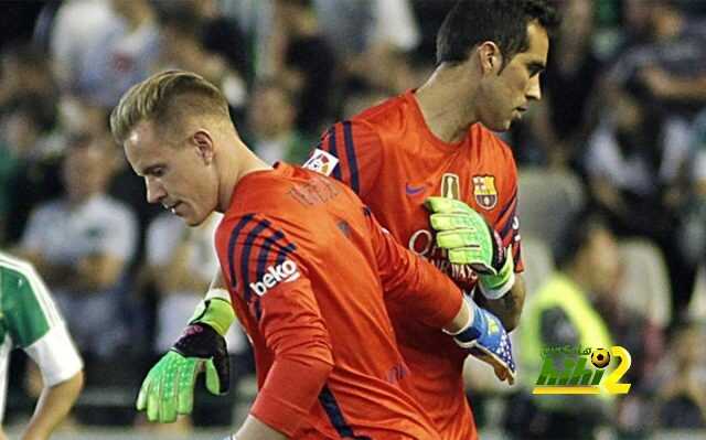 السبورت ” مشاركة الثنائي برافو وشتيجن أمام ليفربول “