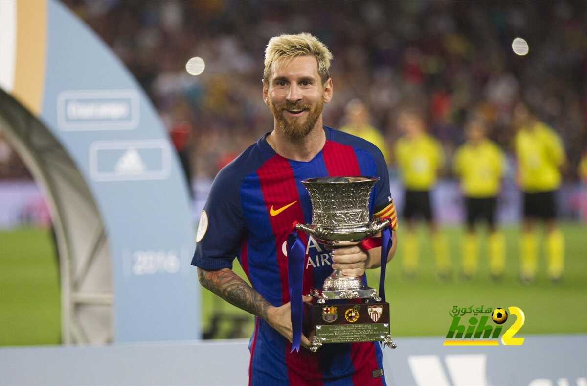 بطولات ميسي رفقة برشلونة