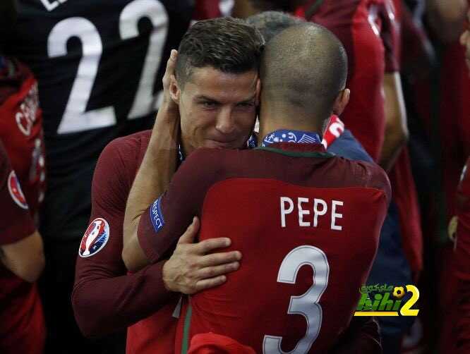 كريستيانو : بيبي كان افضل لاعب في اليورو