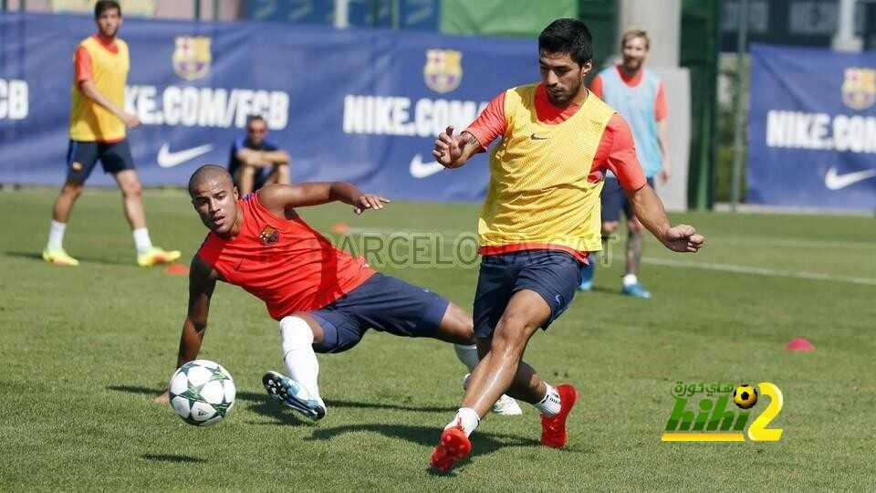 صور من مران برشلونة استعدادا لسيلتك