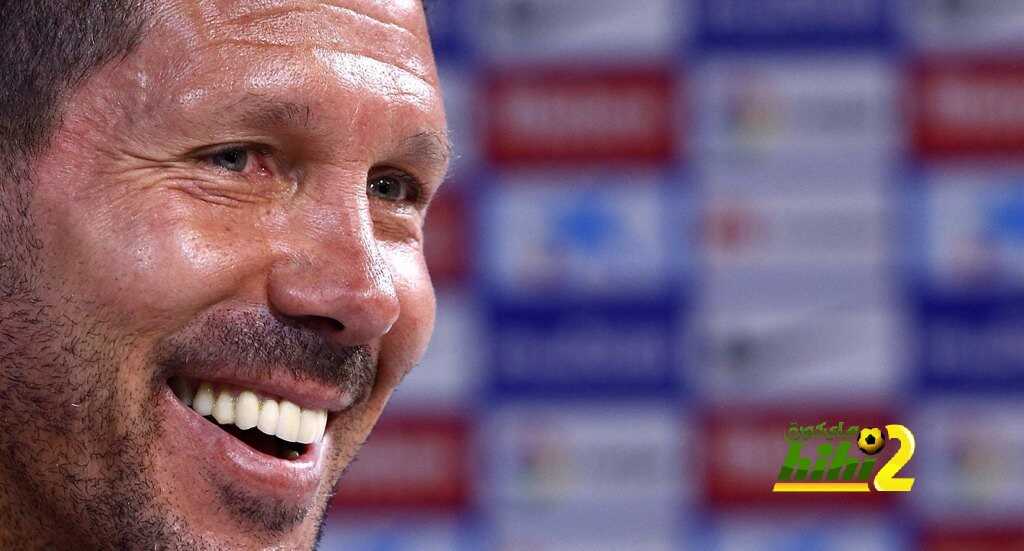 قائمة اتليتكو مدريد لمواجهة برشلونة