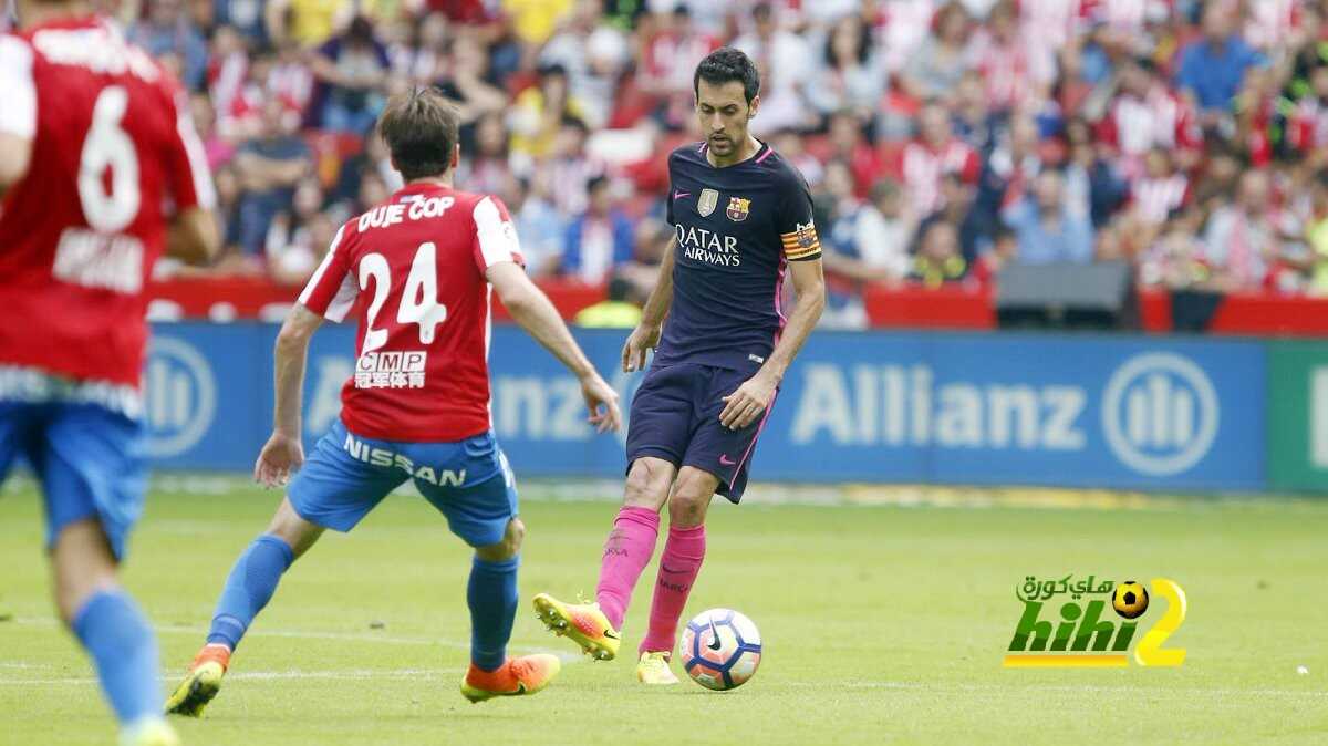 فيديو : برشلونة يحقق فوزا مهما على خيخون بخماسية دون رد !