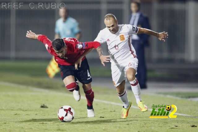 إسبانيا تنهي الشوط الأول متعادلة سلبا ضد ألبانيا بتصفيات كأس العالم