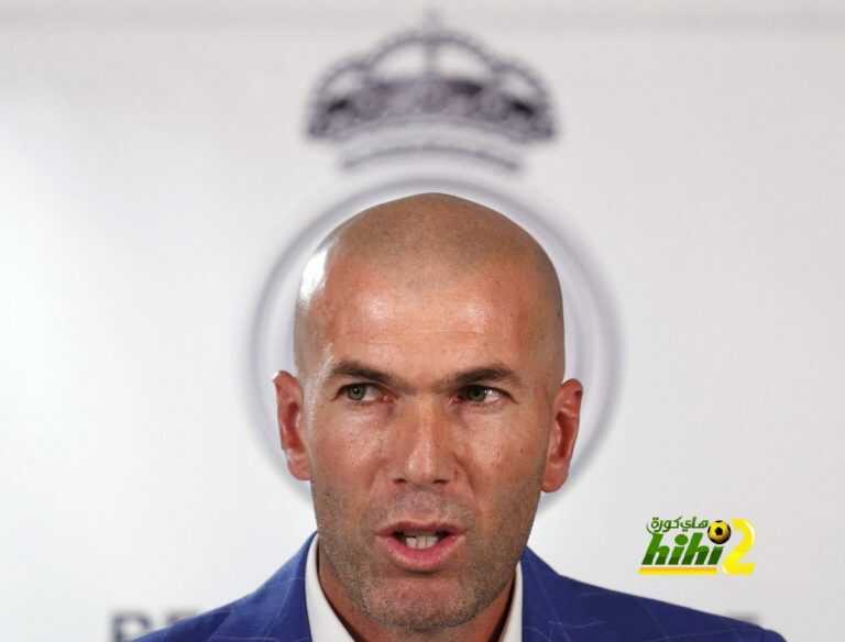 ارقام ريال مدريد تحت قيادة زيدان