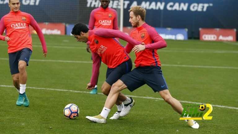 صور : آخر استعدادات برشلونة لمواجهة فالنسيا