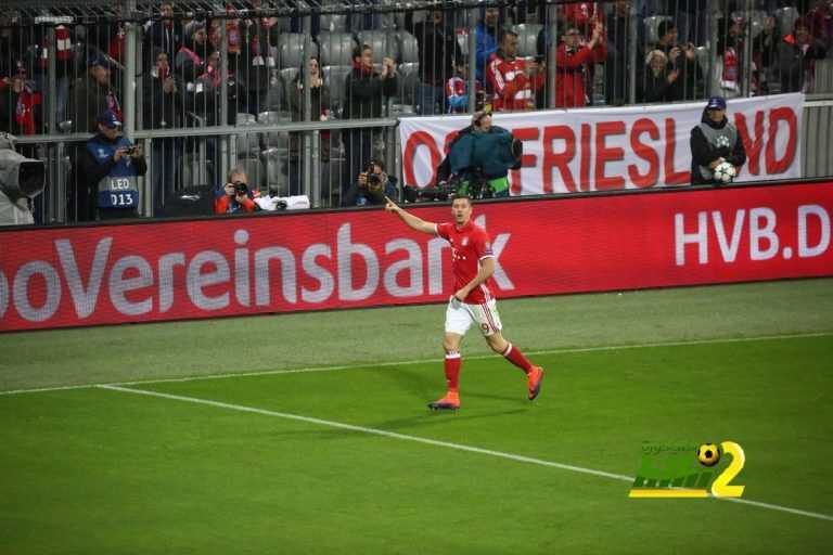ليفاندوفيسكي يتألق في دوري الأبطال