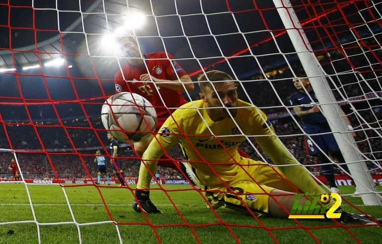 أتلتيكو مدريد يستقبل أول هدف في شباكه في دوري الابطال