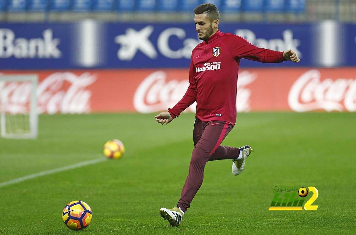 صور من أخر استعدادات اتليتكو مدريد للديربي
