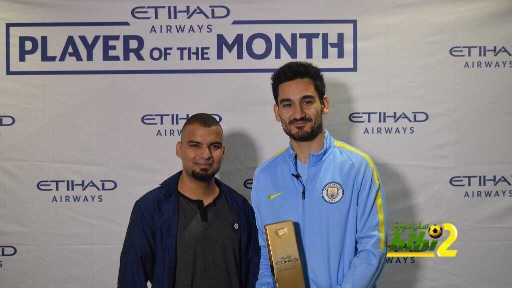 جوندوجان لاعب شهر نوفمبر في السيتي