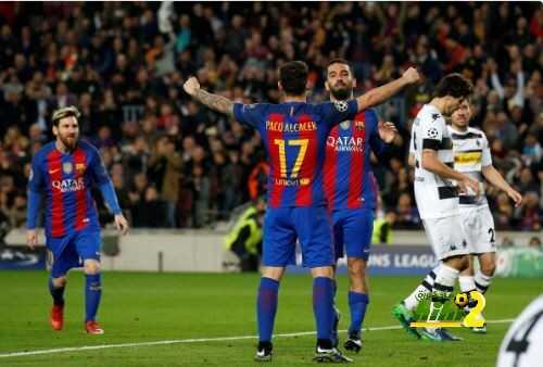 ارقام برشلونة في اخر 14 مباراة على ملعبه بالابطال