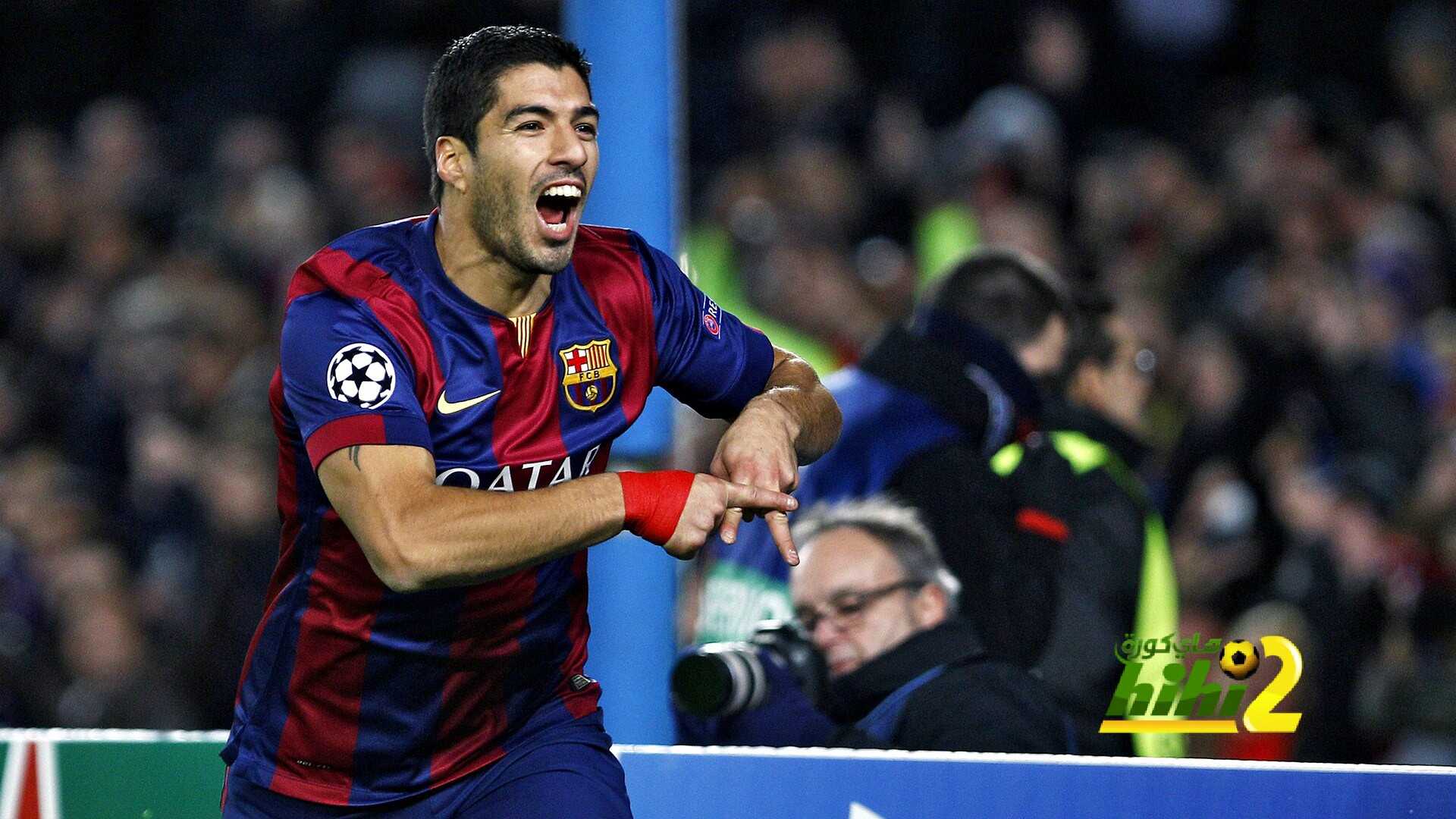سواريز يفتتح التسجيل لبرشلونة
