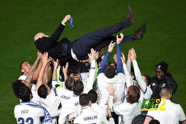 زيدان: ريال مدريد لا يستسلم أبداً
