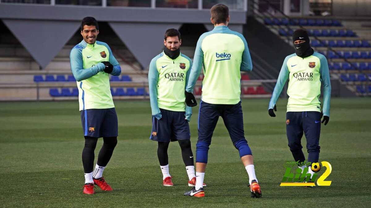 برشلونة يختتم استعداداته لمواجهة بلباو