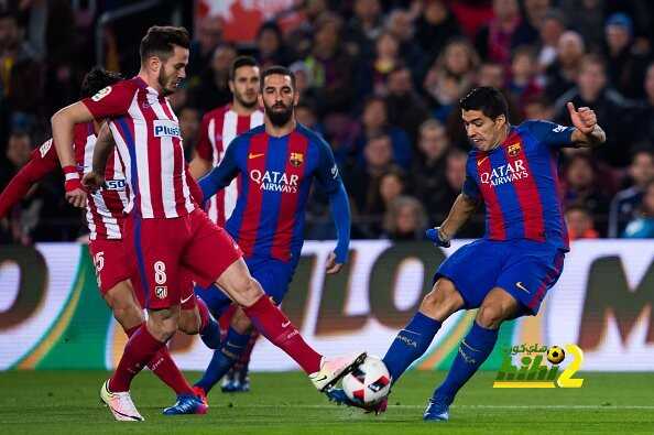 برشلونة ينهي الشوط الأول متقدما على أتلتيكو بهدف سواريز