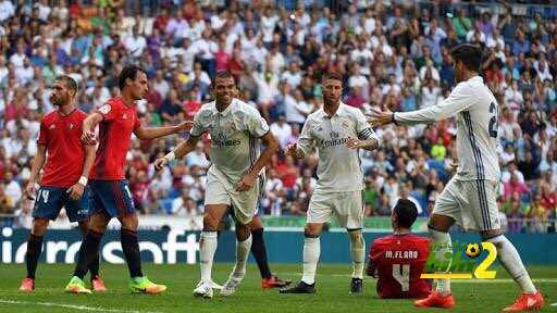 تفاصيل مواجهات ريال مدريد أمام أوساسونا
