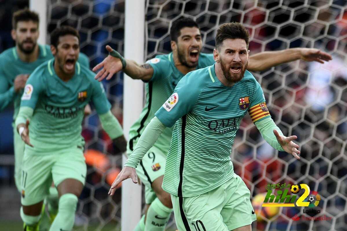 ميسي يحقق الفوز رقم 400 مع برشلونة