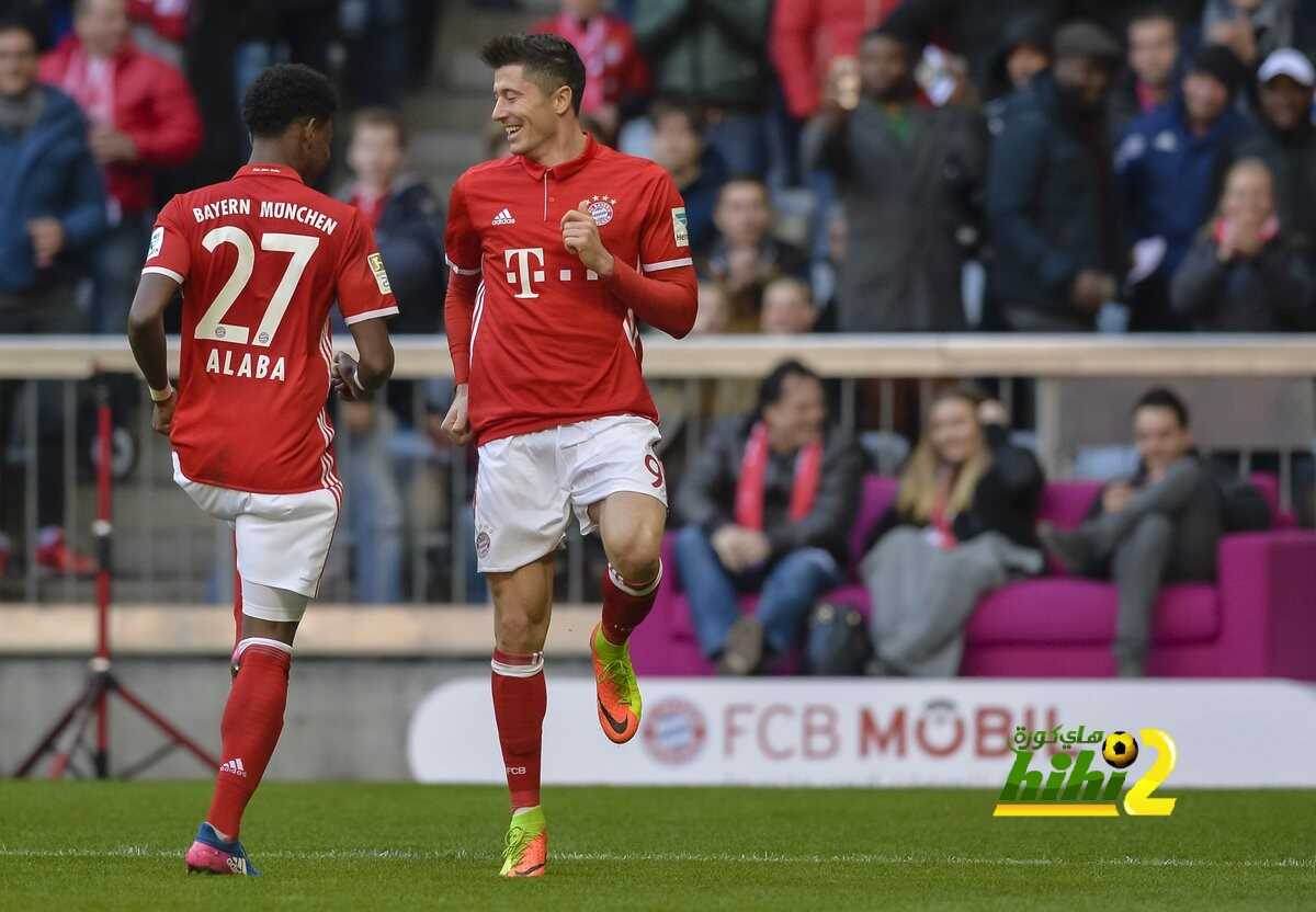 ارقام ليفاندوفيسكي في المانيا