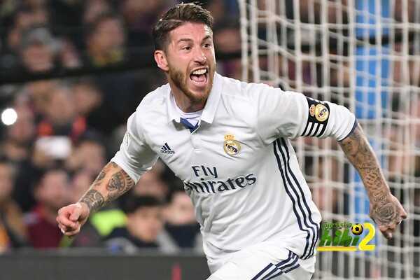 راموس يعدل النتيجة لريال مدريد