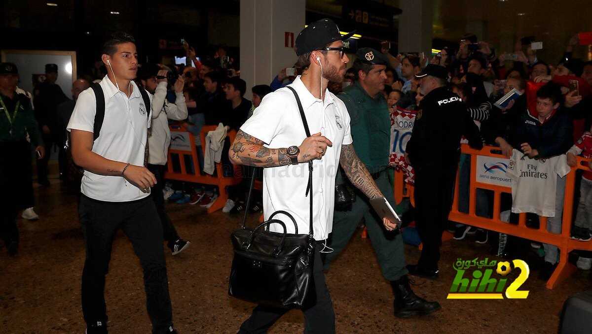 صور : وصول بعثة ريال مدريد الى خيخون