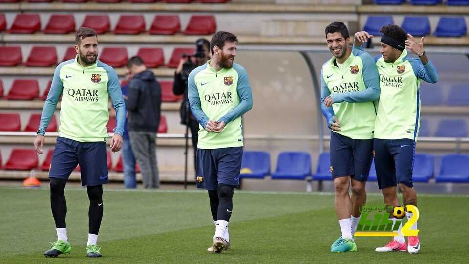 صور : آخر استعدادات برشلونة لمواجهة فياريال