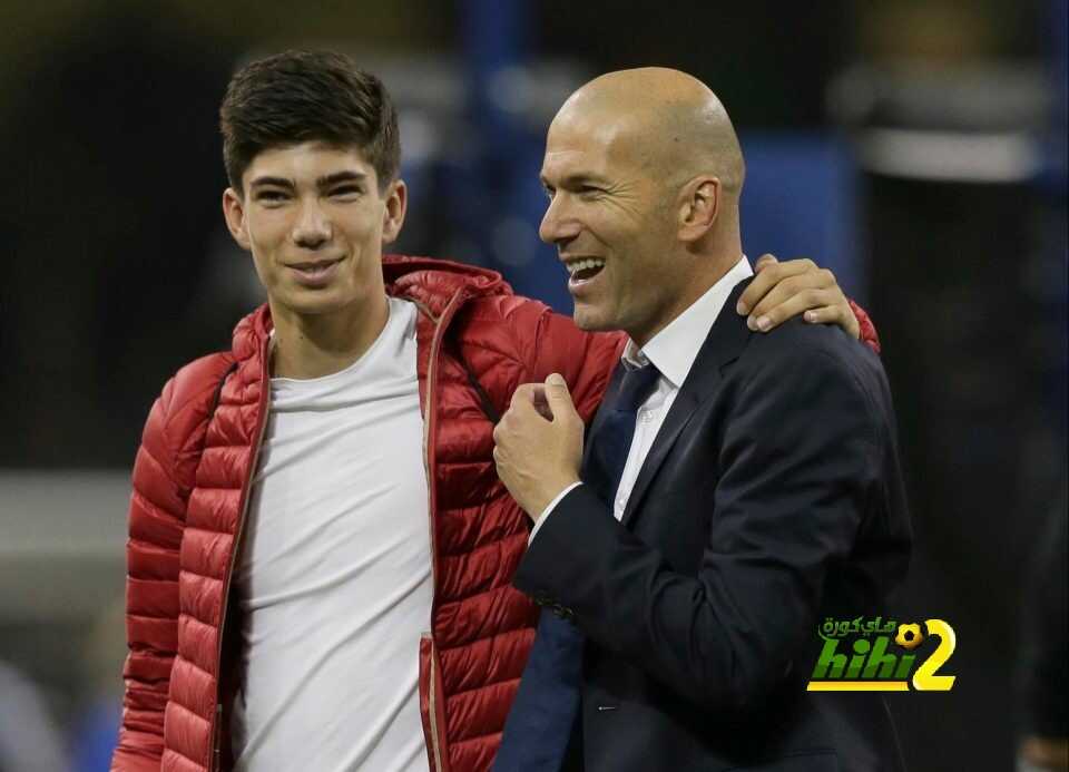 زيدان يجهز ابنه لحراسة ريال مدريد!