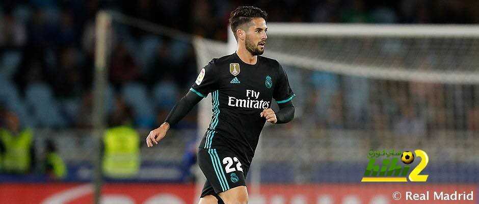 ايسكو يصل للانتصار رقم 150 مع ريال مدريد