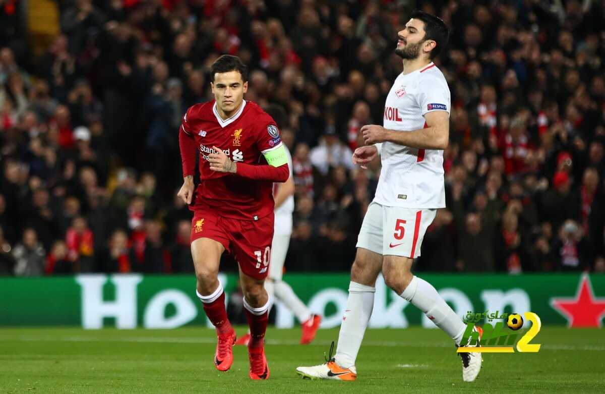 كوتينهو يصل لهدفه رقم 50 مع ليفربول