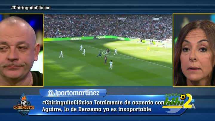 كارما بارسيلو : بنزيما كان ضار في الكلاسيكو ريال مدريد لعب أفضل من دونه