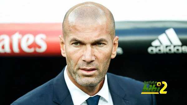 زيدان ورقم سلبي مع ريال مدريد