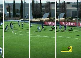 فيديو: جوهرة ريال مدريد السمراء يخطف الأنظار بهدف خرافي
